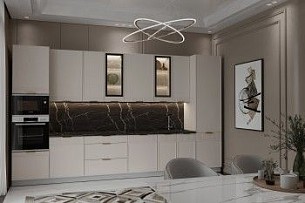 Мебель Берта (Светлый мокко) для кухни