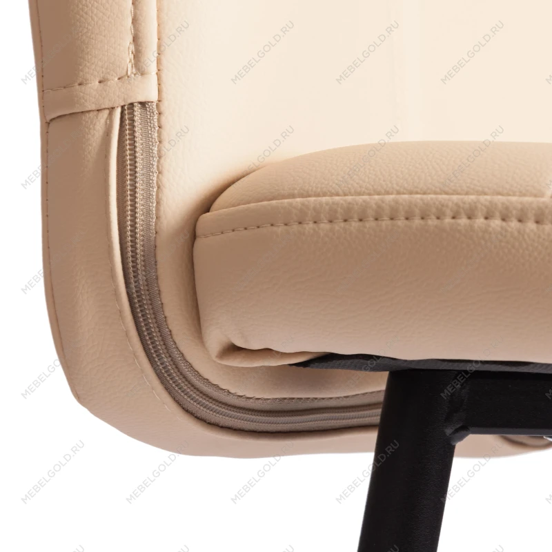 Полубарный стул Medeo/Медео, экокожа, бежевый, 42х56х102 см | изображение 7