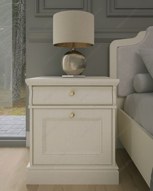 Тумба прикроватная, Сиена (550*405*625) Береза бежевая, 12313 | изображение 1