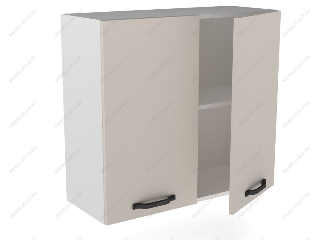 Шкаф 2-х дверный ШГ-80, Грей - 2 (800*320*720) Кашемир, 22131 | изображение 1