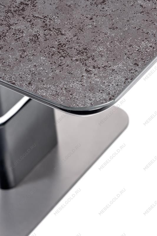 Стол обеденный Halmar MARTIN 160 раскладной (темно-серый/черный) | изображение 6