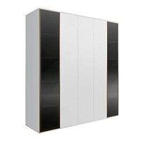 Шкаф 5-ти дв. Bogemia Air (Белый/Золото) БМШ2/5(2)