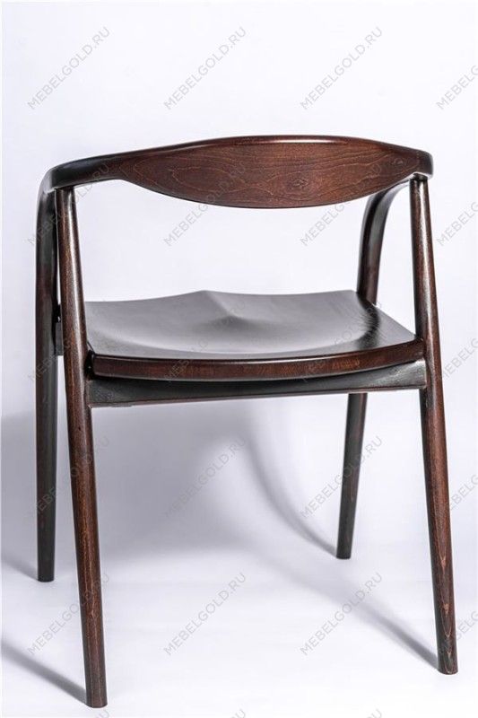 Полукресло венское Diona (темный орех) жесткое сиденье | изображение 7