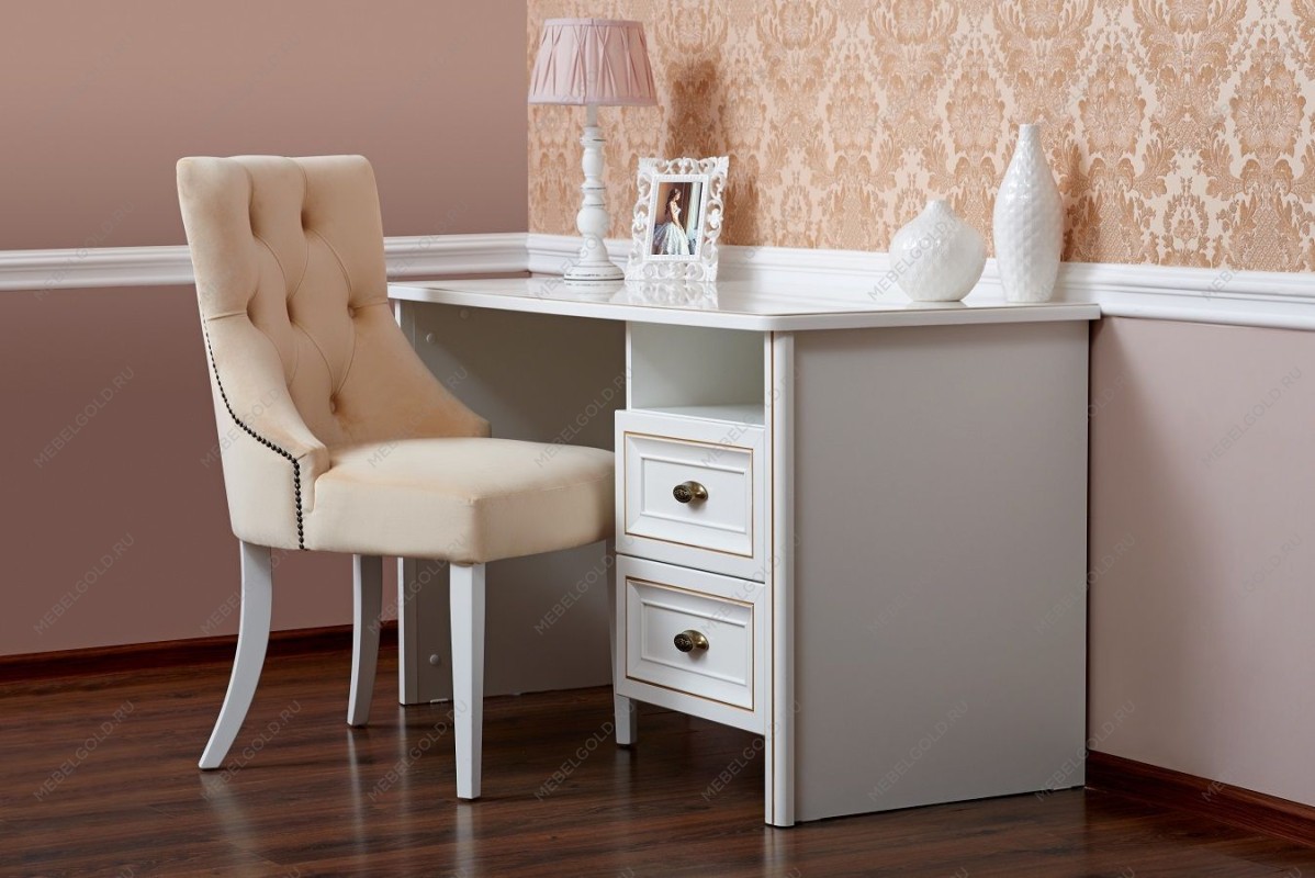 Стол письменный Натали белый глянец - Выставка м. Марьина роща | изображение 3