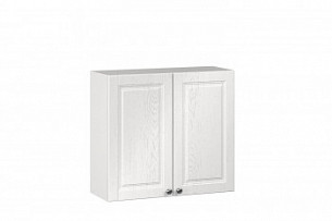 Шкаф кухонный 800 Мокка (Белый/Дуб фактурный белый)