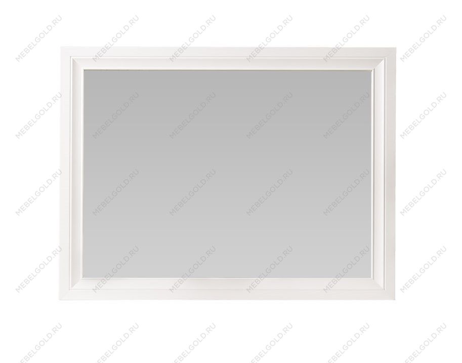 Лобня - Зеркало для комода Мишель белый матовый (спальня)