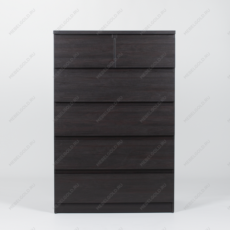 МАЛЬТА комод ИКЕА / IKEA 4+2 ящика 80х121 Дуб Венге | изображение 2