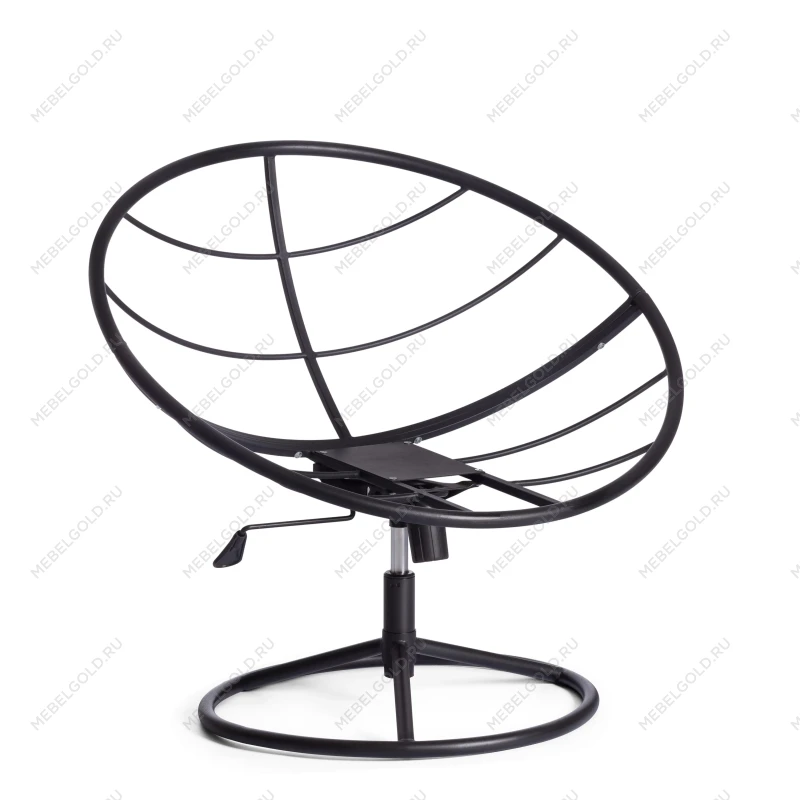 Кресло CLOUDE HOME, рогожка/металл, 97х98х90-96см, серо-бежевый, 3M 16/2 | изображение 1