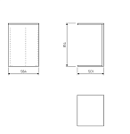 МАКС секция разделительная 75-100х58 белая | изображение 2