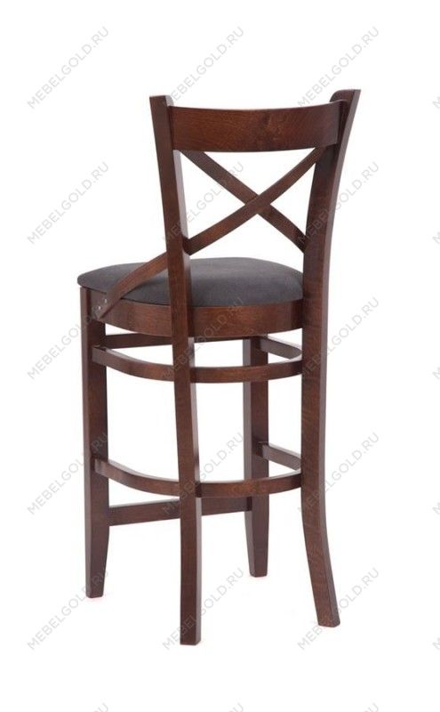 Стул барный Hugo (темный тон/темно-серый М07) | изображение 4