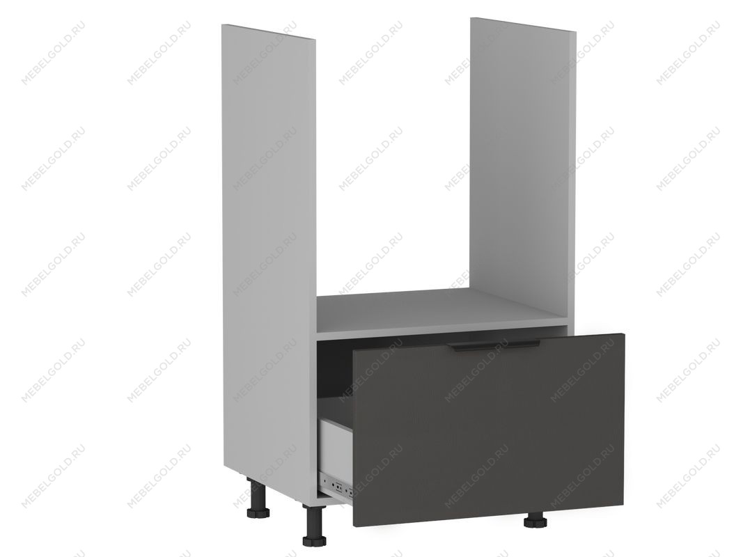 Стол под духовой шкаф 960 СД-60, Ватель (600*566*1060) Экокожа Серый, 23326 | изображение 1