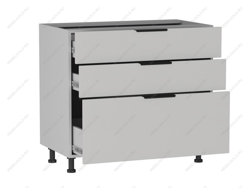 Стол с ящиками СЯ-90 (176/356), Ватель (900*523*820) Экокожа Белый, 23921 | изображение 1