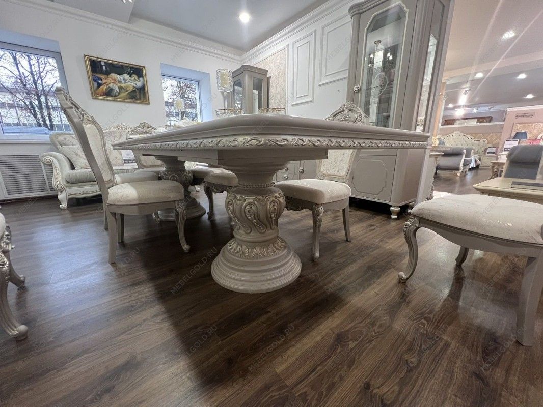 Стол Лали прямоугольный серый камень | изображение 12