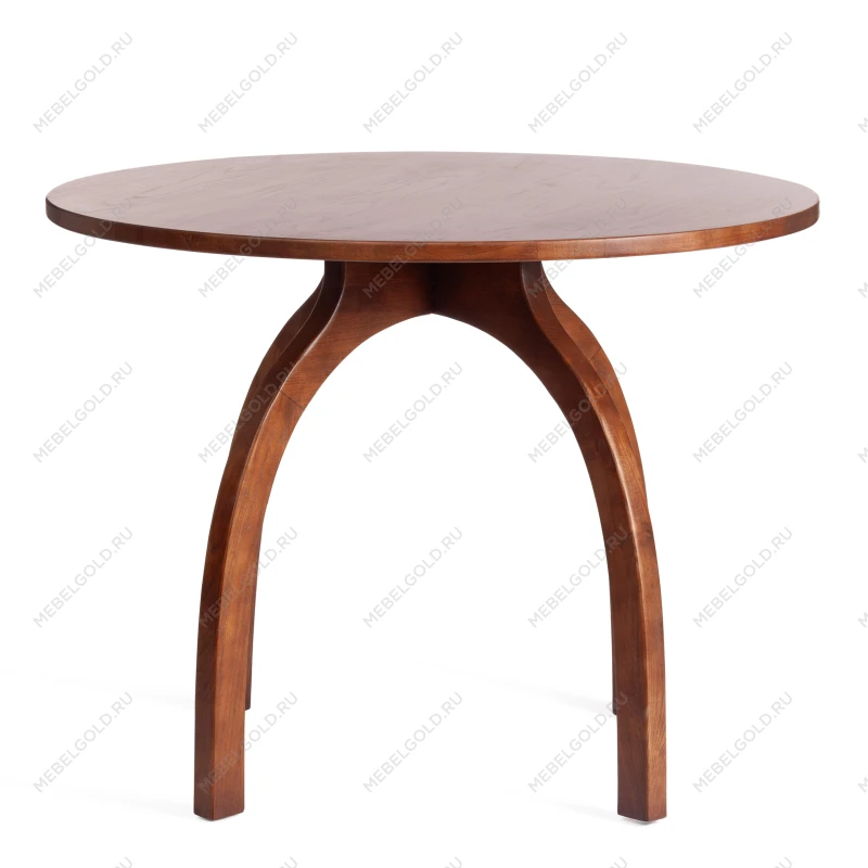 Стол THONET (mod.T9108), дерево вяз, 100х75 см, Темный Орех (№5) | изображение 1