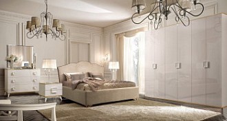 Спальня Диора слоновая кость/золото 6