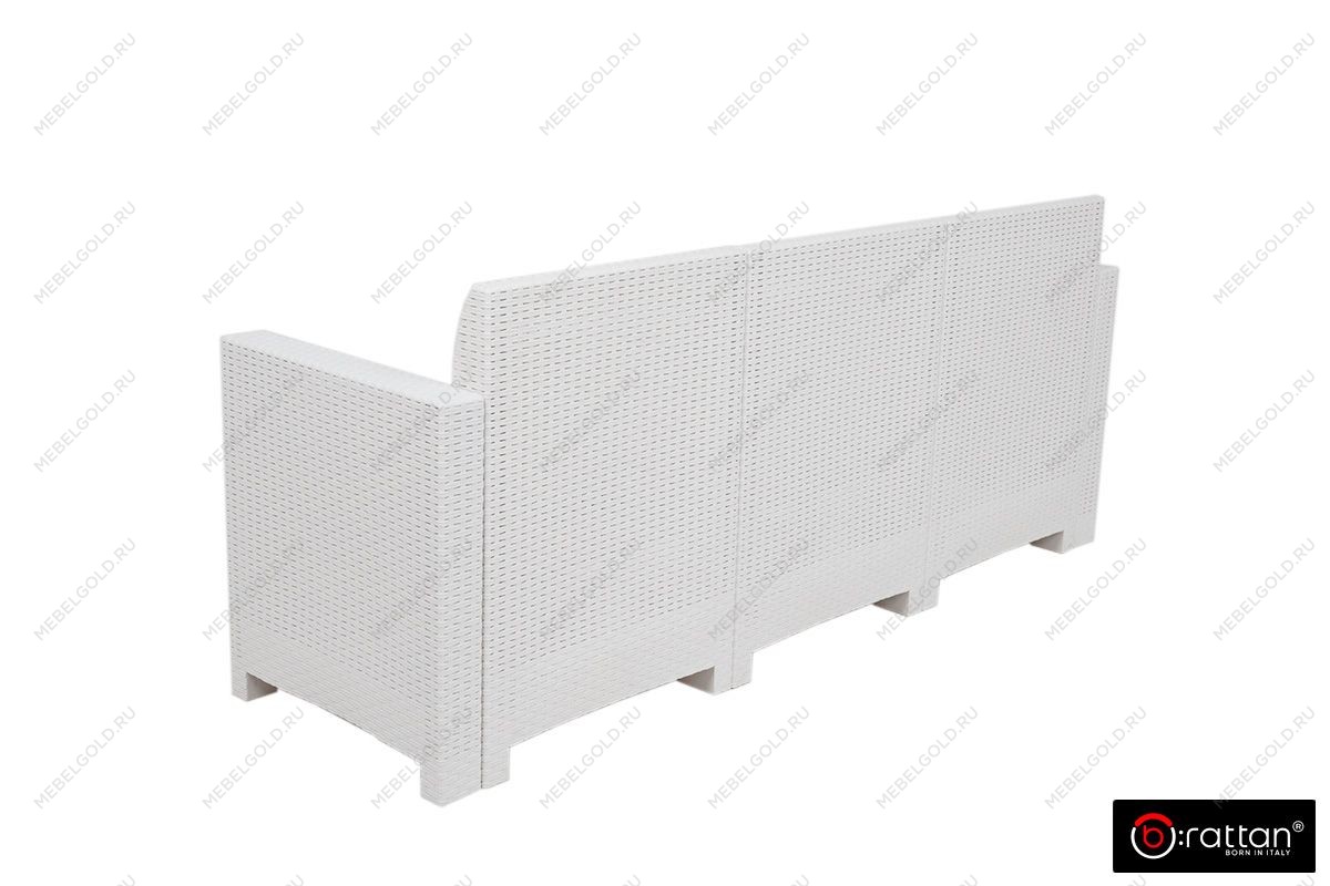 Диван NEBRASKA SOFA 3 (3х местный диван), белый | изображение 3