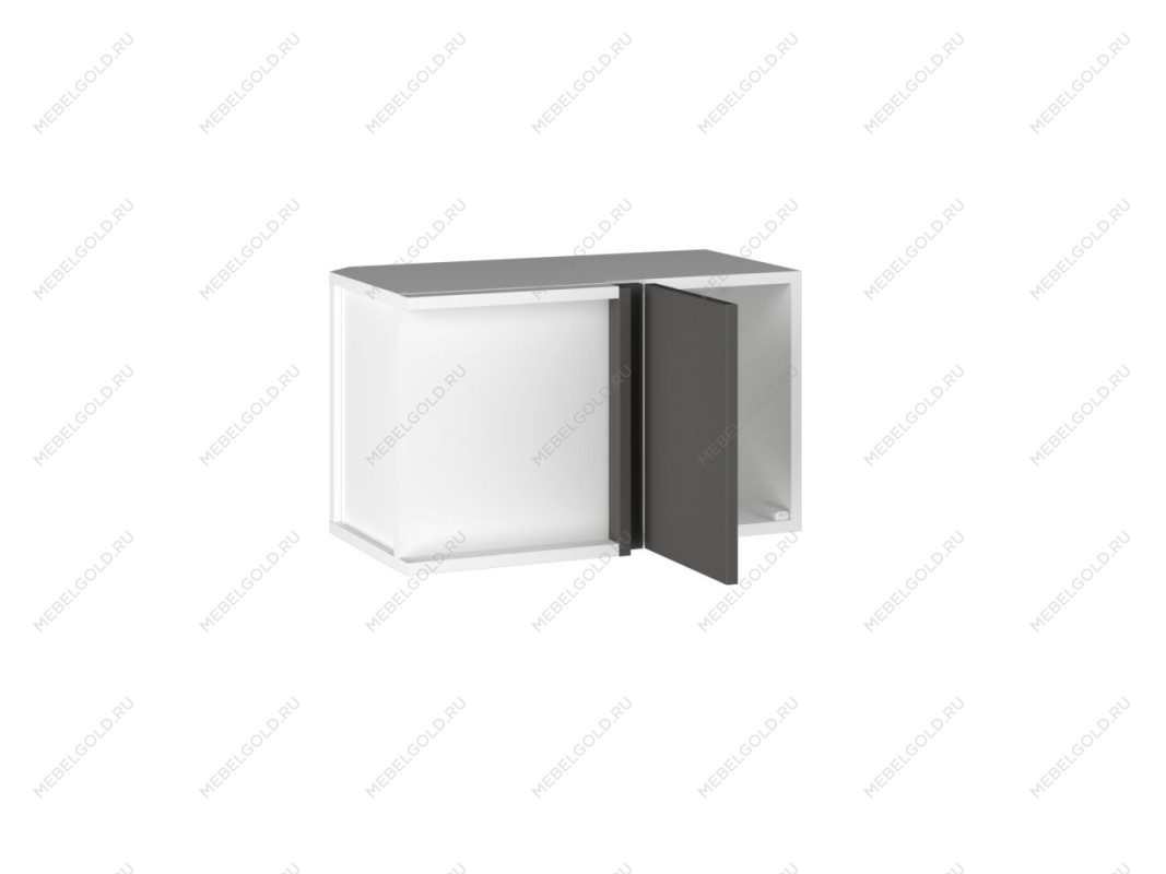 Шкаф АГУ-60 (360) правый, Виста (600*334*360) Экокожа Серый, 26709 | изображение 1