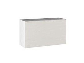 Шкаф АГ-85 (480), Виста (850*316*480) Экокожа Белый, 26312