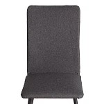 Стул обеденный La Rousse (2 шт. в упаковке), NEW, ткань рогожка, тёмно-серый, F68, 45х55х93 см | изображение 5