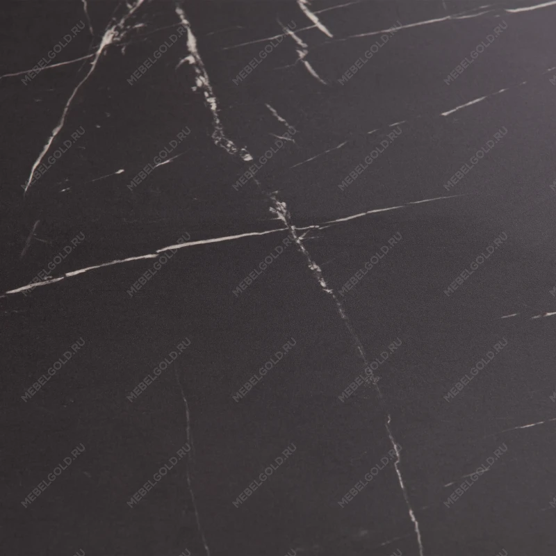 Стол обеденный GENT, ЛДСП, 110-145x68,6x75,5 см, Мрамор Блэк Роял/Белый | изображение 12