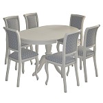 Стол Тейя (Эмаль тон 11//шпон бук) тип 2 | изображение 6