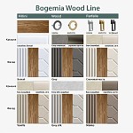 Тумба телевизионная 1.6м Bogemia Woodline Fly Fa (Серый) (Novabuk/Черный) БМТ-1 | изображение 1