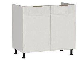 Стол под мойку СМ-90, Берта (900*525*820) Экокожа Белый, 25317