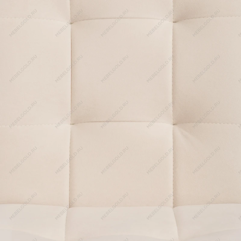 Стул обеденный Medeo, флок, молочный/черный, 4, 47х56х89 | изображение 6