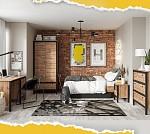 Стол письменный Лофт BIU/130 | изображение 2