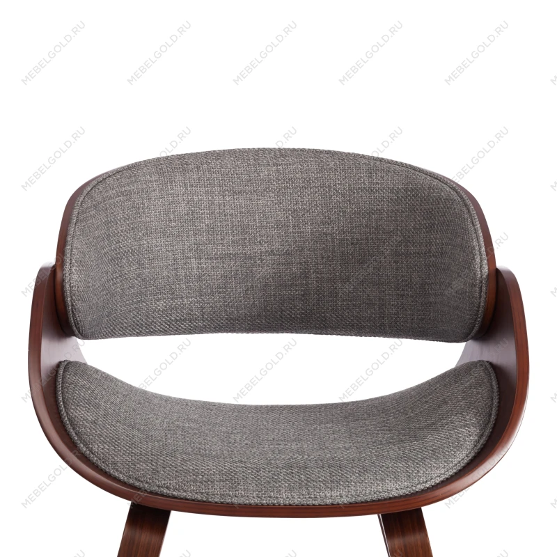 Стул LANDO (mod.8036), дерево / ткань, 59х53х75 см, орех/серый, Aimcasa 28 | изображение 5