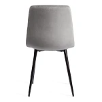 Стул CHILLY (mod. JSC-220), Велюр/металл, 44,5х52,5х88 см, Dark grey (темно-серый) HLR24 / черный | изображение 3