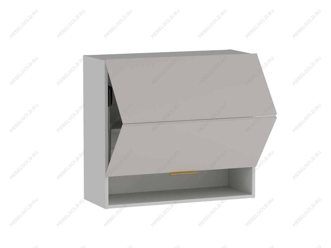 Шкаф ШГ-80СМГ, Монза (800*316*720) Экокожа Бежевый, 23159 | изображение 1