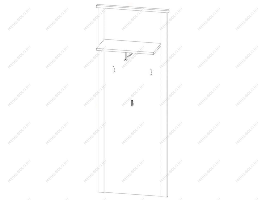 Вешалка Лофт WIE/55 | изображение 2