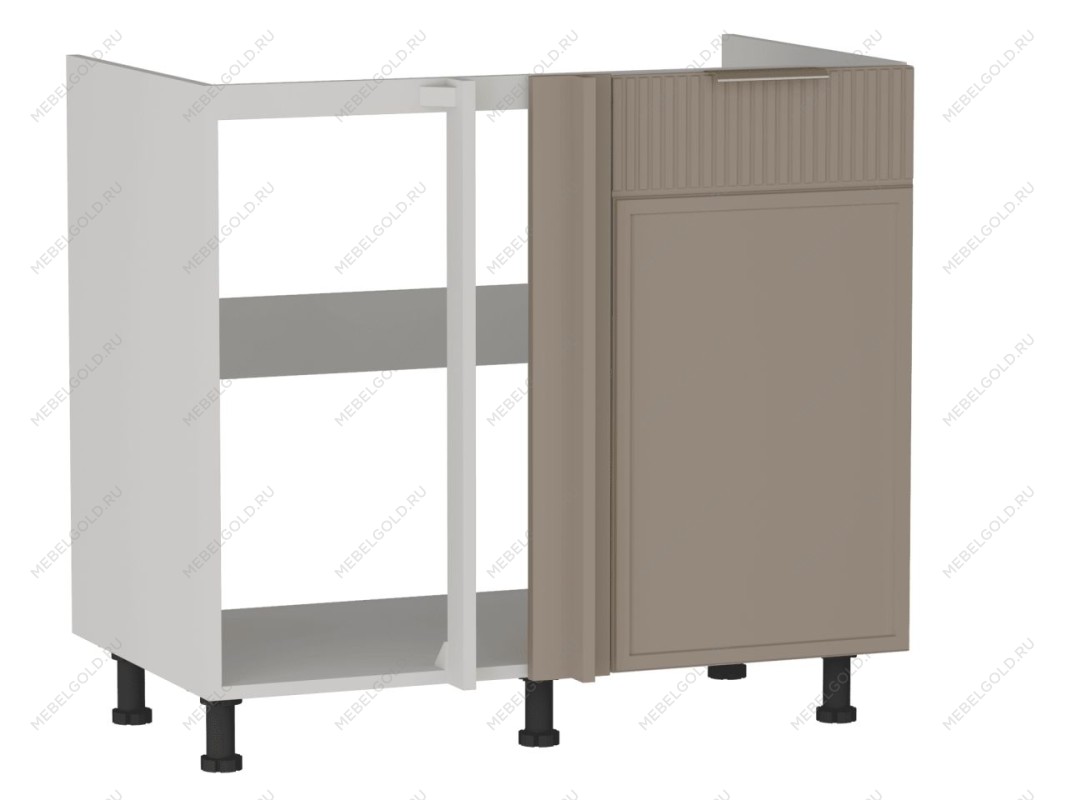 Стол под мойку угловой СМУ-100, Берта (900*554*820) Мокко, 25118 | изображение 2