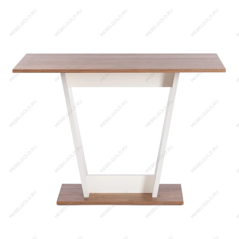 Стол обеденный TIBI L нераздвижной, ЛДСП (18 мм), 68,6 х 110 х 75 см, Дуб Канзас/Пепел | изображение 2