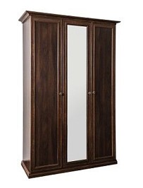 Шкаф Афина 3-дверный (2+1) с зеркалом караваджо
