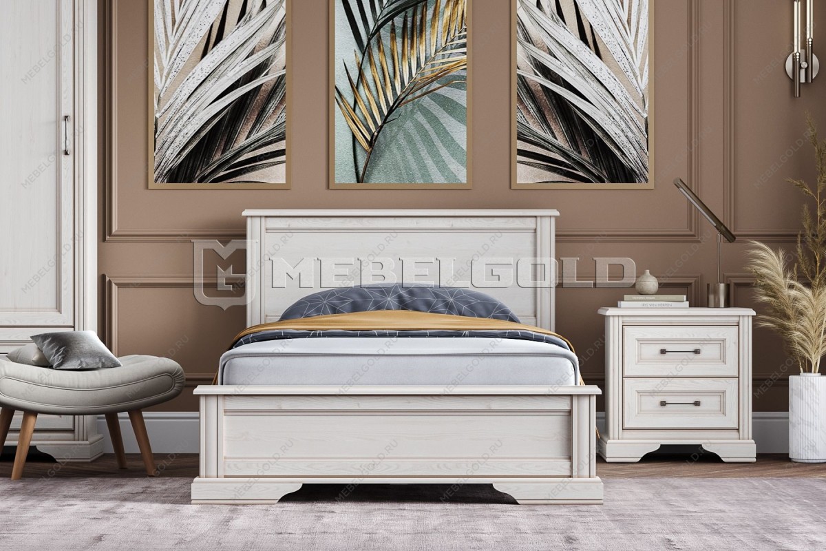 Кровать Стилиус LOZ120х200 (Лиственница сибирская) | изображение 2