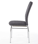 Стул кухонный Halmar K309 (темно-серый/хром) | изображение 2