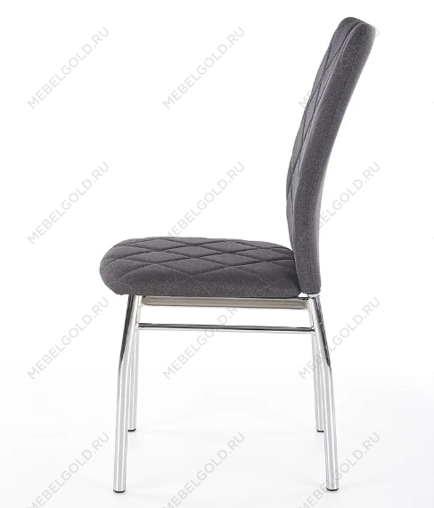 Стул кухонный Halmar K309 (темно-серый/хром) | изображение 2
