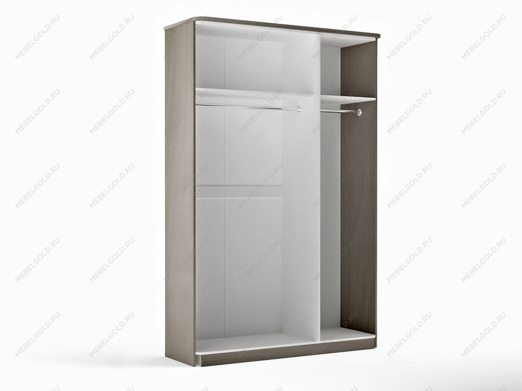 Шкаф 3-х дверный, Лацио (1522*530*2300) Серый камень, 11007 | изображение 1