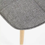 Стул кухонный Halmar K316 (серый/дуб медовый) | изображение 5