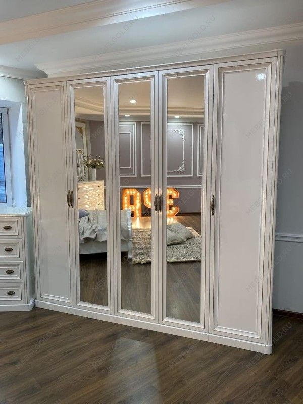 Спальня Натали 5-ств белый глянец | изображение 10