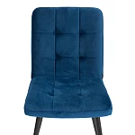 Стул обеденный Medeo, велюр, 47х56х89, Blue (синий) | изображение 5