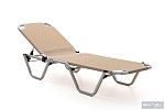 Шезлонг Dias алюминиевый, бежевый | изображение 2