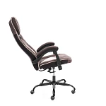 Кресло Arena metalBL, велюр, коричневый/бежевый, 6/7 | изображение 2