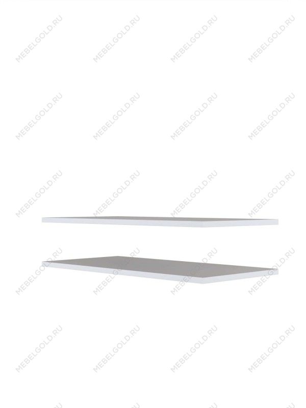 Комплект полок шкафа МОБИ (MOBI) POL/75/35 (2 шт.) к шкафу REG/75, белый