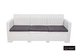 Диван NEBRASKA SOFA 3 (3х местный диван), белый | изображение 1