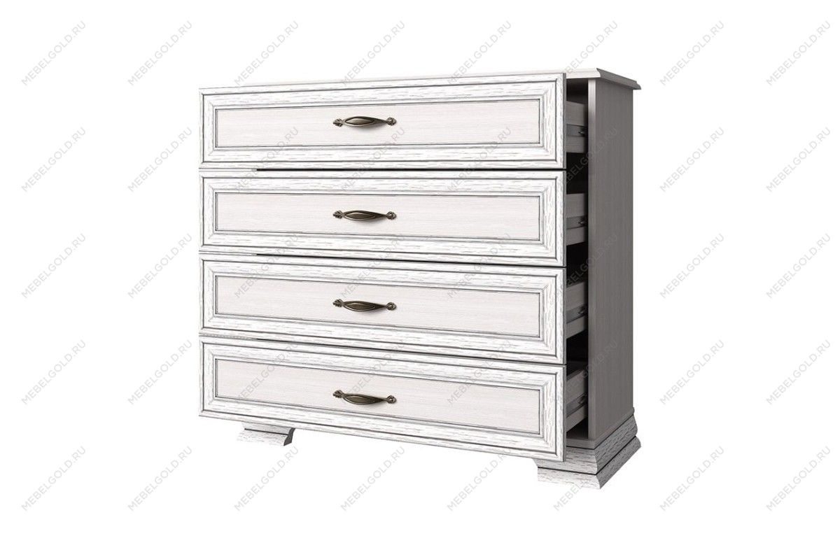Центральный склад - Комод Тиффани 4S вудлайн кремовый | изображение 1