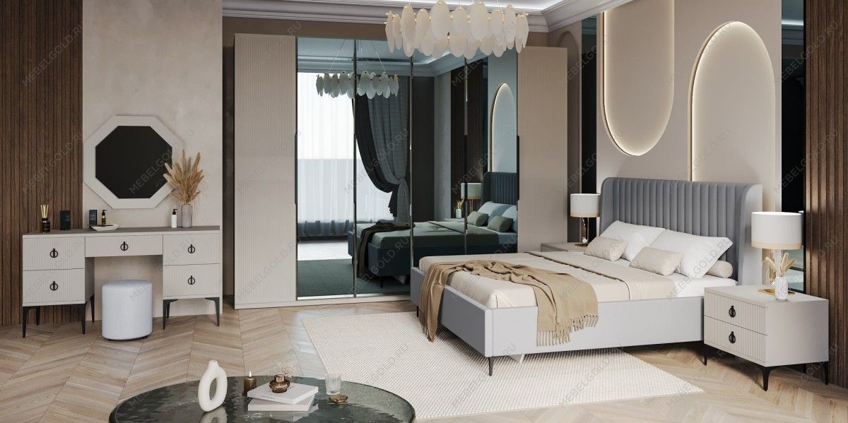 Туалетный столик Стелла светло серый камень | изображение 2