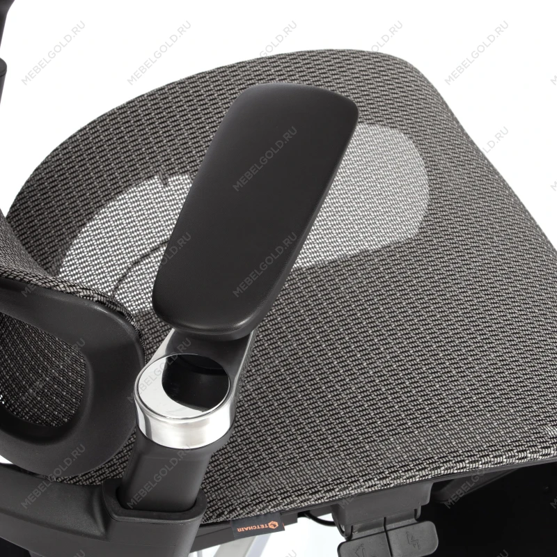 Компьютерное кресло Sakura, сетка, серый | изображение 13